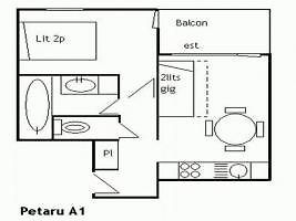 Rental Apartment Le Petaru/101 - Mribel, 0 Bedroom, 4 Persons 美贝尔 外观 照片